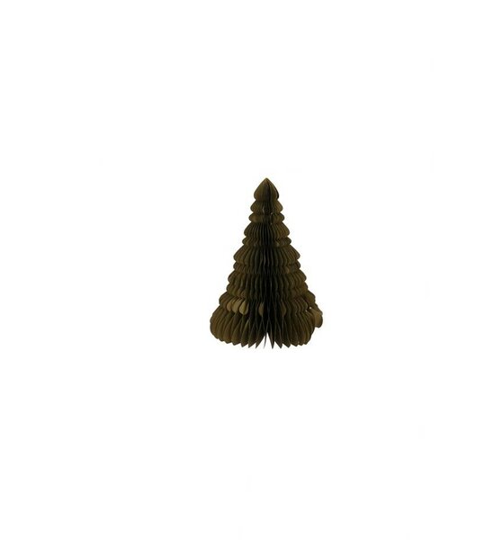 Kerstboom van papier 40 cm goud