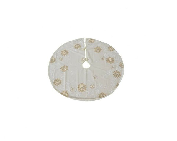 Kerstboomrok 100 cm beige