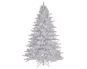 Kunstkerstboom Copenhagen fir wit/iris 180 cm - afbeelding 1