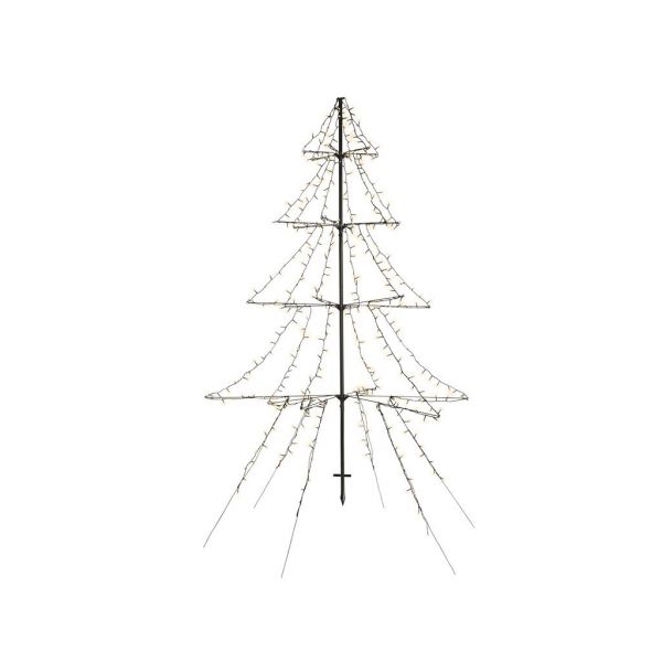 Led kerstboom 300 cm 600 lamps warmwit Koopkerstverlichting.nl