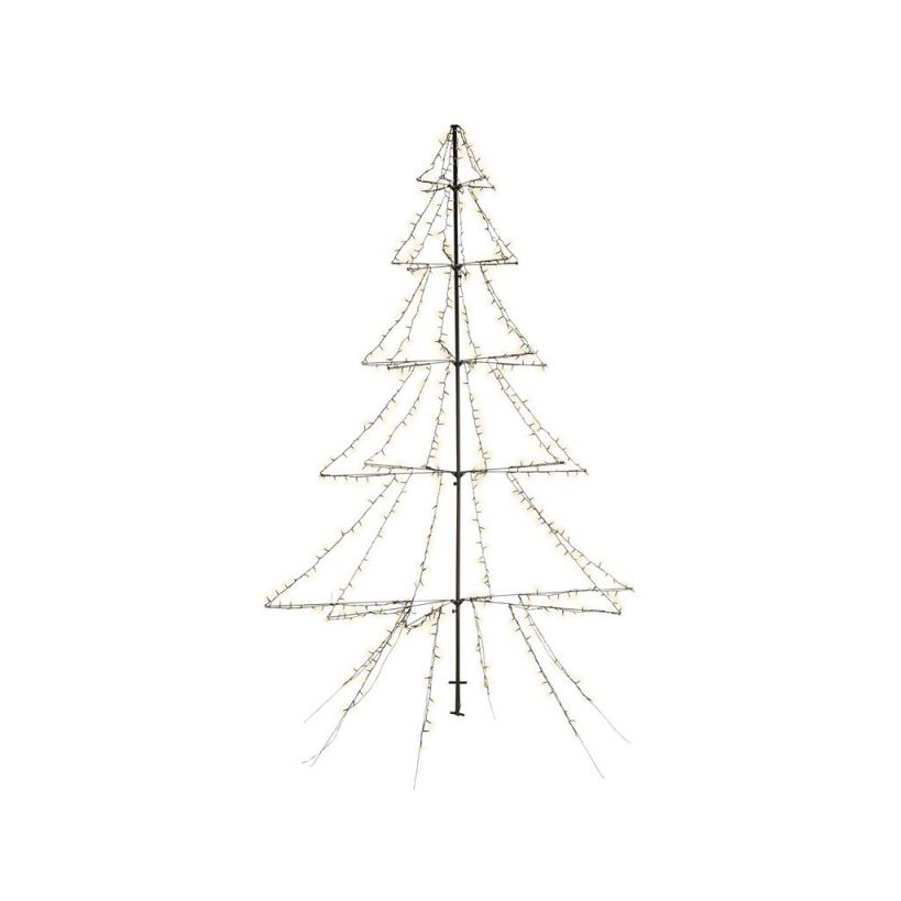 Led kerstboom 450 cm 900 lamps warmwit Koopkerstverlichting.nl