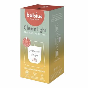 Bolsius cleanlight navulling Grapefruit & Ginger