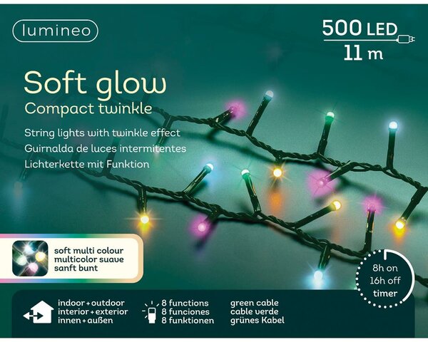 Soft glow compact light 1000 lamps soft multi - afbeelding 2