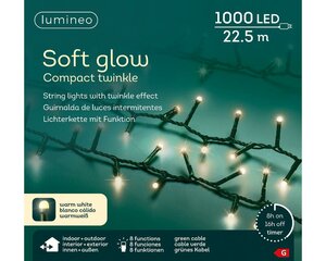 Soft glow compact light 1000 lamps warm wit - afbeelding 2