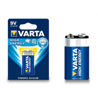 Varta High energy 9 V batterij