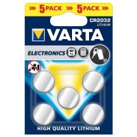 Varta knoopcel batterijen cr2032  5 stuks